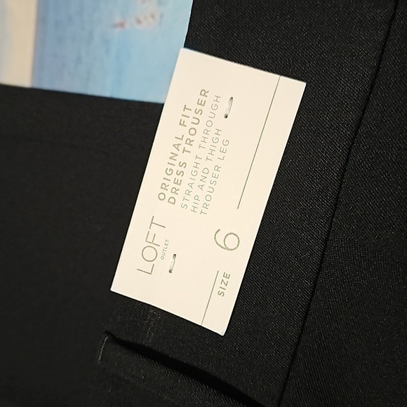 Loft Dress Pleated Trousers Pants Size 6 NWT - Picture 5 of 5